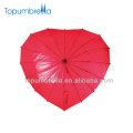 21 &quot;16k amour parapluie amour en forme de coeur parapluie